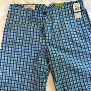 Men’s Blue Original Penguin Shorts Size 36 NWT